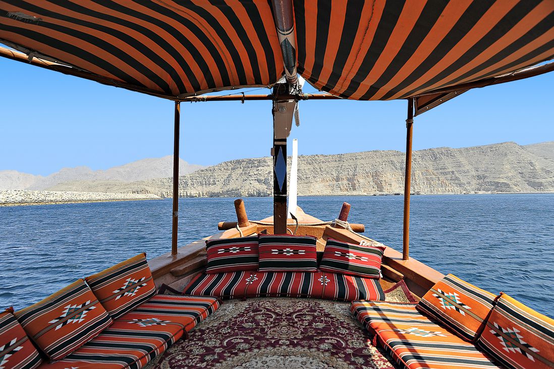 A boat ride in Khasab